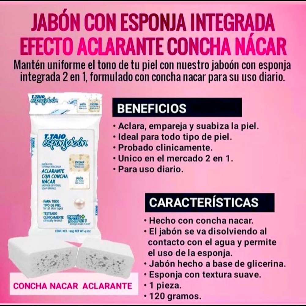 Esponjabon Original Concha Nácar